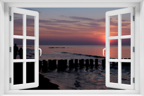 Fototapeta Naklejka Na Ścianę Okno 3D -  Sunset go