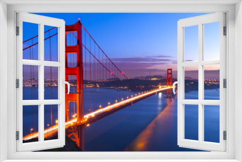 Fototapeta Naklejka Na Ścianę Okno 3D - Golden Gate Bridge, San Francisco, California, USA