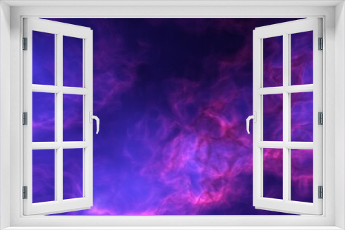 Fototapeta Naklejka Na Ścianę Okno 3D - Nebula and galaxies in space. Abstract cosmos background
