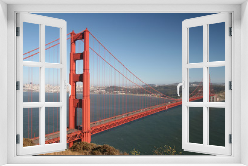 Fototapeta Naklejka Na Ścianę Okno 3D - Golden Gate Bridge. San Francisco. California. USA