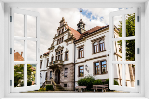 Fototapeta Naklejka Na Ścianę Okno 3D - Rathaus in Schönau im Schwarzwald