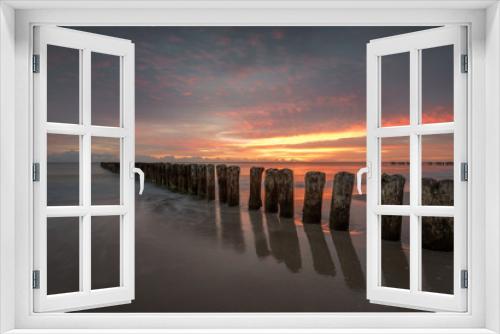 Fototapeta Naklejka Na Ścianę Okno 3D - sea at beautiful landscape, nature
