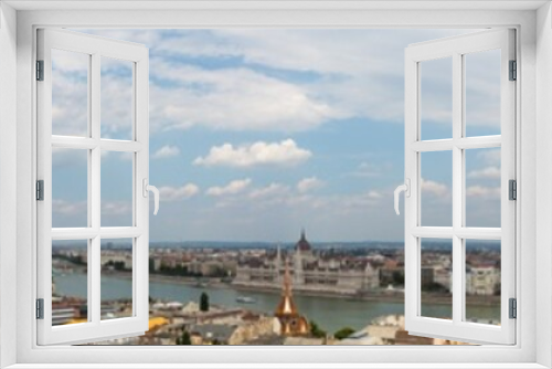 Fototapeta Naklejka Na Ścianę Okno 3D - Panoramic view of Budapest
