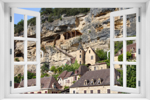 Fototapeta Naklejka Na Ścianę Okno 3D - La Roque-Gageac, Dordogne