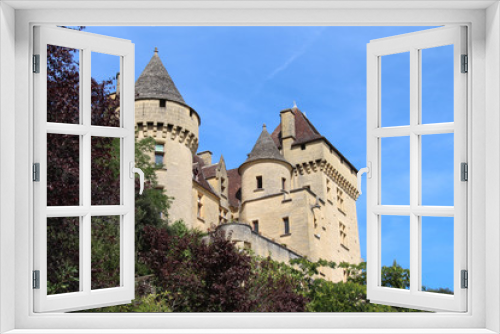 Fototapeta Naklejka Na Ścianę Okno 3D - Chateau de la Malartrie, Dordogne