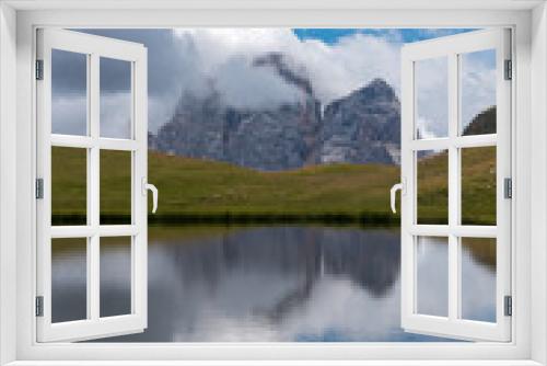 Fototapeta Naklejka Na Ścianę Okno 3D - View of the Italian Dolomites