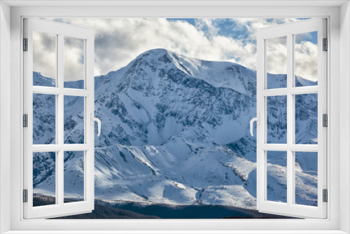 Fototapeta Naklejka Na Ścianę Okno 3D - North Chuisky Ridge