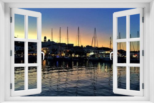 Fototapeta Naklejka Na Ścianę Okno 3D - Porto di su isola di Milos (grecia)