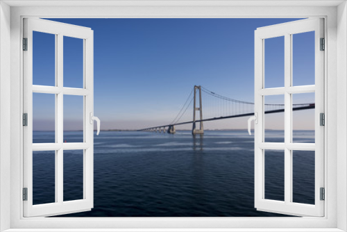 Fototapeta Naklejka Na Ścianę Okno 3D - Мост через пролив Большой Бельт