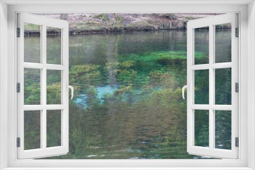 Fototapeta Naklejka Na Ścianę Okno 3D - transparent water