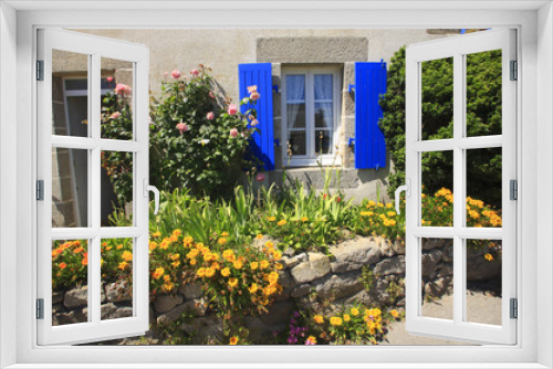 Fototapeta Naklejka Na Ścianę Okno 3D - Francia,Bretagna,Roscoff,isola di Batz.