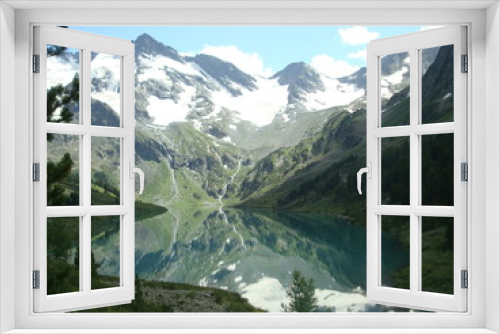 Fototapeta Naklejka Na Ścianę Okno 3D - Mountain lake, Russia, Siberia, Altai mountains