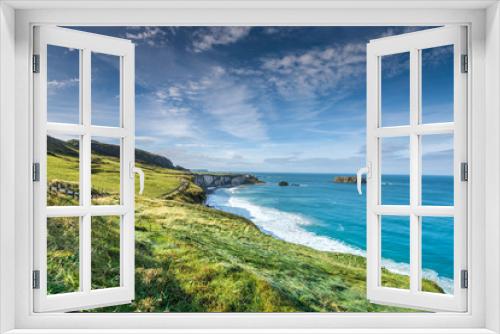 Fototapeta Naklejka Na Ścianę Okno 3D - Beautiful coastal landscape in Northern Ireland