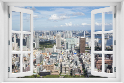 東京タワーからの眺め（東京湾方面）
