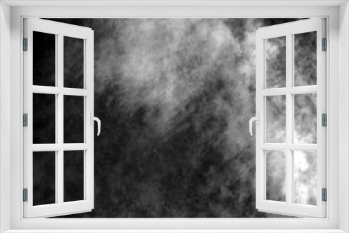 Fototapeta Naklejka Na Ścianę Okno 3D -  black background or luxury gray background abstract white corne