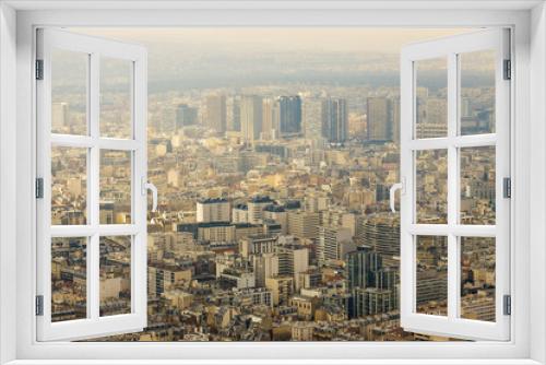 Fototapeta Naklejka Na Ścianę Okno 3D - Panorama of modern buildings in Paris