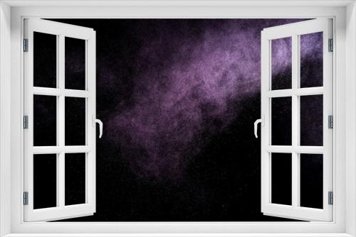 Fototapeta Naklejka Na Ścianę Okno 3D - Abstract purple  paint Holi.