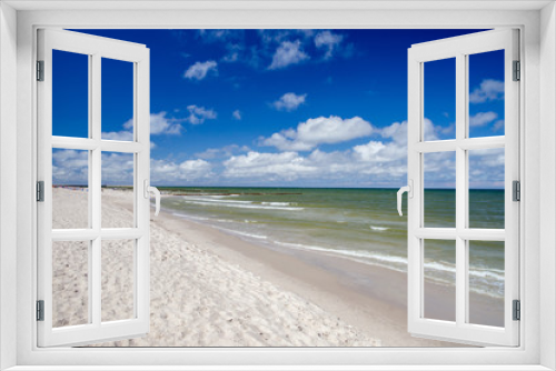 Fototapeta Naklejka Na Ścianę Okno 3D - Morze Bałtyckie - Łeba