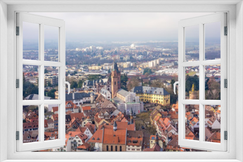 Fototapeta Naklejka Na Ścianę Okno 3D - Weinheim