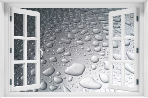 Fototapeta Naklejka Na Ścianę Okno 3D - Rain dew