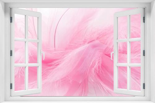 Transparent background of elegant wavy pink satin fabric