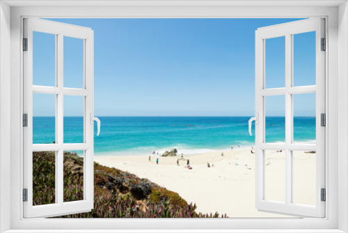 Fototapeta Naklejka Na Ścianę Okno 3D - Beautiful coastal view and seascape from the Pacific Coast Highway Route 1, California, United States