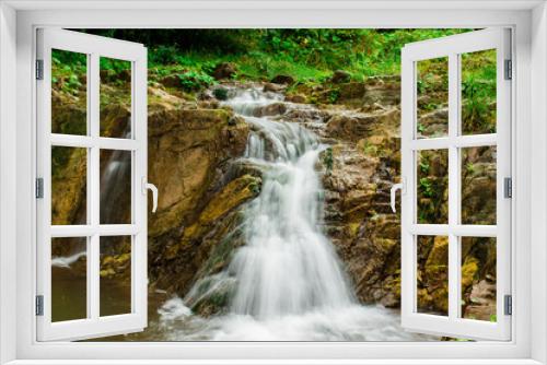 Fototapeta Naklejka Na Ścianę Okno 3D - Beautiful waterfall