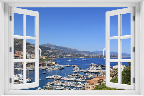 Fototapeta Naklejka Na Ścianę Okno 3D - MONTE-CARLO, MONACO - JULY 17, 2012: View shot in the Principality of Monaco during a trip to the Cote d Azur