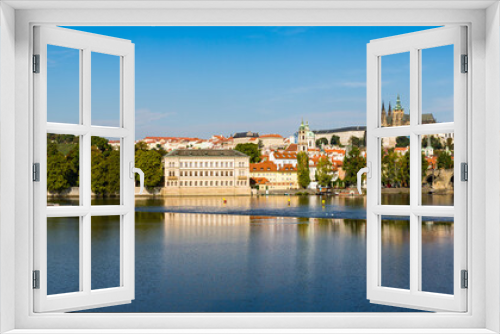 Fototapeta Naklejka Na Ścianę Okno 3D - Panorama of Prague