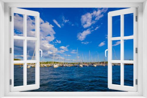 Fototapeta Naklejka Na Ścianę Okno 3D - Marstrand, popular sailing island, Sweden