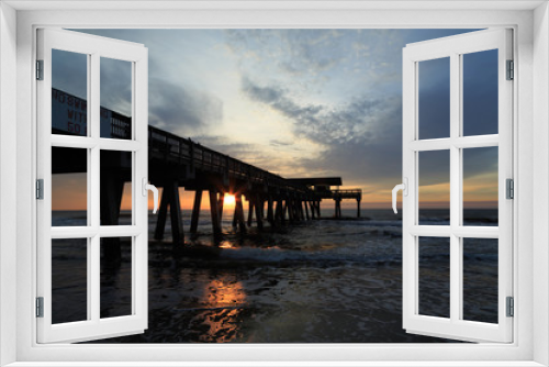 Fototapeta Naklejka Na Ścianę Okno 3D - Savannah Sunrise