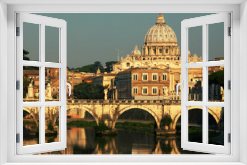 Fototapeta Naklejka Na Ścianę Okno 3D - Rome