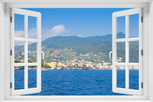 Fototapeta Naklejka Na Ścianę Okno 3D - Coastal landscape of Ischia island, Italy
