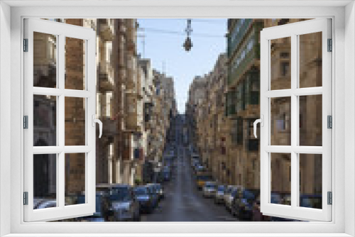 Fototapeta Naklejka Na Ścianę Okno 3D - Valletta