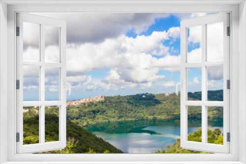 Fototapeta Naklejka Na Ścianę Okno 3D - Lake of Nemi and Genzano 2