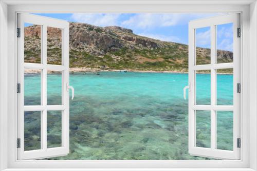 Fototapeta Naklejka Na Ścianę Okno 3D - Lagon de Balos - Crète