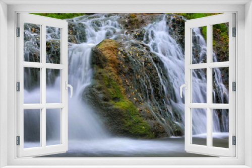 Fototapeta Naklejka Na Ścianę Okno 3D - nice waterfall