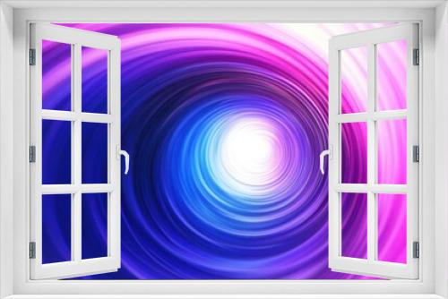 Gradient radial blur vivid purple to blue abstract background empty white background