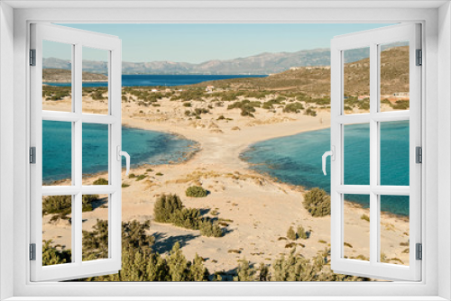 Fototapeta Naklejka Na Ścianę Okno 3D - The famous Simos beach in Elafonisos island, Greece