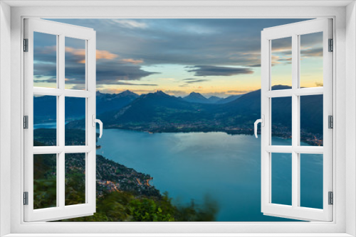 Fototapeta Naklejka Na Ścianę Okno 3D - Le Lac d'Annecy