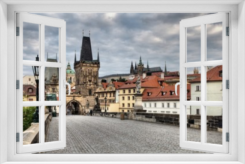 Charles Bridge in Prague, Czech Republic