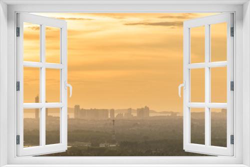 Fototapeta Naklejka Na Ścianę Okno 3D - Pattaya city