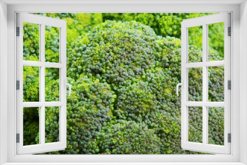Fototapeta Naklejka Na Ścianę Okno 3D - broccoli