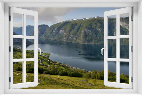 Fototapeta Naklejka Na Ścianę Okno 3D - Views of the fjord, Norway