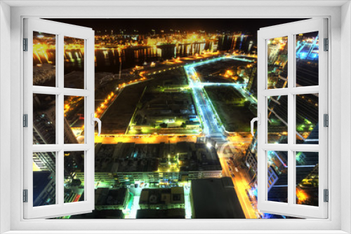 Fototapeta Naklejka Na Ścianę Okno 3D - night view of Kaohsiung