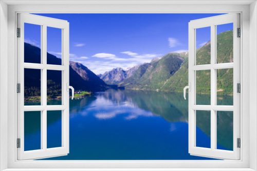 Fototapeta Naklejka Na Ścianę Okno 3D - Norway