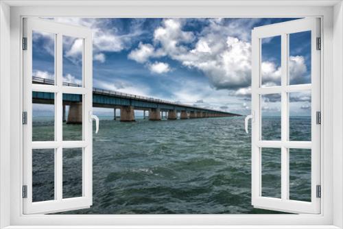 Fototapeta Naklejka Na Ścianę Okno 3D - Seven Mile Bridge
