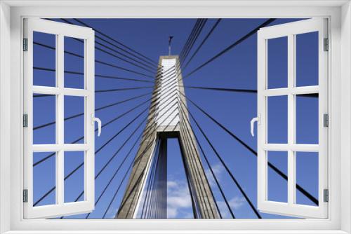 Fototapeta Naklejka Na Ścianę Okno 3D - Anzac Bridge, Sydney, Australia