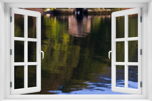 Fototapeta Naklejka Na Ścianę Okno 3D - Boathouse on Lake Windermere Lake District National Park England 11.09.15