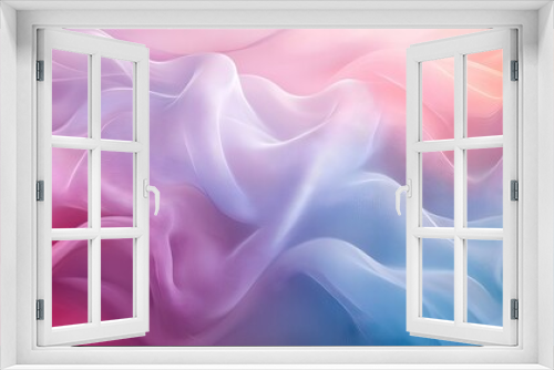 A blend of pastel colors and flowing lines, forming an abstract background with a calm feel.